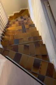 Application Directe De Beton Cire Sur Carrelage En 2020 Escalier Relooking Escalier Carrele Escalier Carrelage