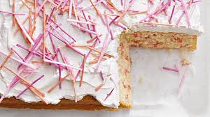 Confetti Cake With Vanillla Frosting Recipe Confetti Cake Homemade Vanilla Frosting