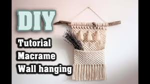 Add some vintage vibes to your home with a diy macramé or woven wall hanging. Diy Tutorial Macrame Wall Hanging Boho Pocket Youtube
