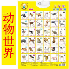 People Children Have Sound Wall Chart Baby Know Animal Fruit