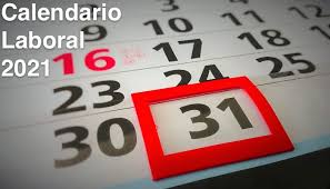Calendario laboral de bizkaia para imprimir con. Calendario Laboral 2021 Publicado En El Boe