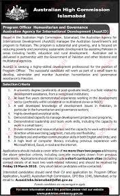 Bring the spark back into your electrical career? Australian High Commission Staff Required 2021 Job Advertisement Pakistan