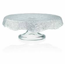 Alzata per torte in acrilico e plexiglas, rotonda, a 5 piani, per compleanno, in alluminio, ø 28 cm. Ivv Alzata Portadolci Smerlato O 26 Cm Diamante Terre Preziose