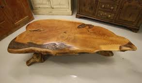 Featuring a mango wood veneer overlay with a textured, aged walnut finish, this. Antiques Atlas 1970 S Tree Coffee Table In Cedar Wood