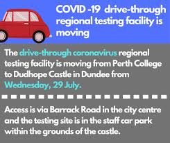 You will also find information about. The Covid 19 Regional Testing Centre At Perth Kinross Council Facebook
