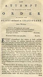 Chronology Of Shakespeare S Plays Wikipedia