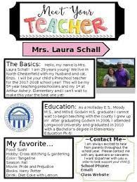 Meet The Teacher Letter Letter To Teacher Meet The Teacher Template Meet The Teacher
