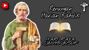 20,138 likes · 9 talking about this. Renungan Harian Katolik Hari Raya Santo Yusuf Jumat 19 Maret 2021 Percikan Hati