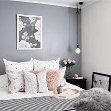 Grey is currently the decorating color of choice and people are looking for ways to add this simple and easy neutral a crystal chandelier in the middle of the space provides romantic ambiance and works nicely against the soft throw blankets, candles and pink accessories. If You Are Searching For The Dreamiest Color Trio Pink White And Grey Is The Ultimate Color Combo Wh Bedroom Interior Home Decor Bedroom Romantic Home Decor