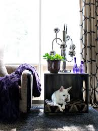 Add a cozy pillow to the bottom of the table that will be your pet's bed. How To Make A Plywood Pet Bed And Occasional End Table How Tos Diy