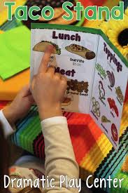 Let S Have A Mexican Fiesta At This Taco Dramatic Play Center Choose Between Tacos And Burritos Comp Dramatic Play Preschool Dramatic Play Dramatic Play Area