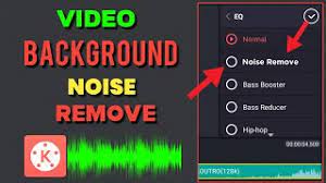 How To Remove Background Noise From Video Audio In Kinemaster Remove Youtube Video Noise Android Youtube