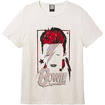 Amplified David Bowie Aladin Sane T-shirt unisexe, David Bowie Aladin Sane  Wht, S : Amazon.fr: Mode