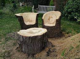 Modern Log Furniture Adding Chic Eco Friendly Products To Interior Design And Decor Outdoor Projects Garden Furniture Log Furniture
