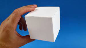 A printable cube template has been provided for this exercise. How To Make A Paper Cube Easy Origami Youtube