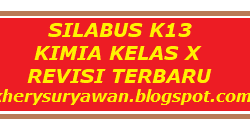 Semoga bermanfaat untuk bapak ibu guru dan calon guru. Silabus K13 Kimia Kelas X Sma Smk Revisi Terbaru Kherysuryawan Id