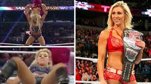 Stunning WWE Diva Charlotte flashes camel toe during fight in ultimate  wardrobe fail - Daily Star