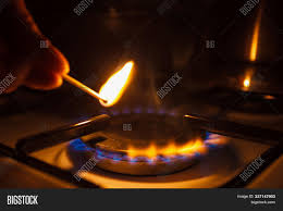 gas burner on white image & photo (free