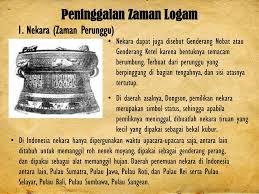 Zaman logam adalah zaman setelah zaman megalitikum. Hasil Kebudayaan Praaksara Ppt Download