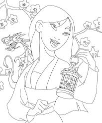 Free shipping on orders over $25 shipped by amazon. Mulan Coloring Pages Print Disney Princess For Free