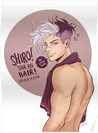 Bedhead Shiro Poster By Lordzuuko Voltron Shiro Voltron Voltron Fanart
