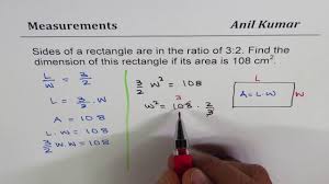 The below is formulas to find the area of square = side x side rectangle = length x width How To Find The Missing Side Length Of A Rectangle