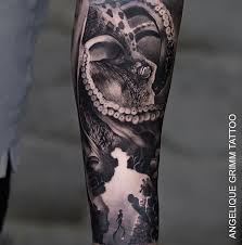 Black And Grey Realism Tattoo Artists Vancouver Realistic Inspiration Inkstinct Octopus Tattoo Sleeve Ocean Sleeve Tattoos Octopus Tattoo Design