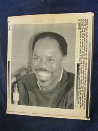 1993 Al Skinner Rhode Island basketball coach NCAA Vintage Wire Press Photo