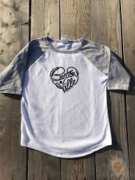Black And White Baseball Tee Toddler Happy State Co Bentonville Heart 3 4 Sleeve Raglan Baseball Tee White Black From Happystateco Raglan Baseball Tee Sleeves Baseball Shirts