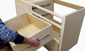 build kitchen cabinets & install drawer
