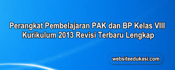 Pendidikan agama kristen dan budi pekerti. Perangkat Pembelajaran Pak Dan Bp Kelas 8 K13 Revisi 2019 Lengkap Websiteedukasi Com
