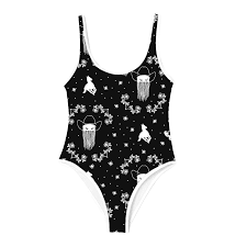 Measurements taken while laying flat and relaxed Iron Hoof One Piece Bathing Suit Shop The Orville Peck Official Store