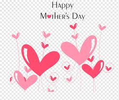 Happy mothers day greeting card with hearth on pink background vector celebration illustration template with typographic design for banner. Happy Mother S Day Illustration Mother S Day Gift Card Template Creative Mother S Day Love Child Holidays Png Pngwing