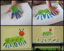 Always Love Handprint Art Bug Crafts Preschool Crafts Crafts For Kids