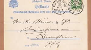 Empfangsbestatigung care paket auf vordruck pk berlin charlottenburg 7 10 1947 ebay : Postkarte Als Empfangsbestatigung Fur Eine Postanweisung Bayern Postgeschichte 1876 1920 Forum Fur Altpostgeschichte Und Markenfreu N De