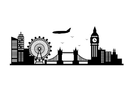 Download Realistic London Cityscape Svg Cut File By Creative Fabrica Crafts Creative Fabrica PSD Mockup Templates