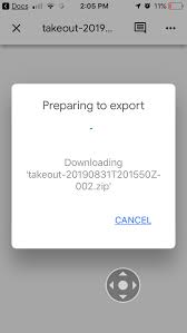 And it does really well in that aspect. My Google Takeout Zip Files Won T Export To Be Opened From My Google Drive Or Open In Zip App Google Docs Editors Community