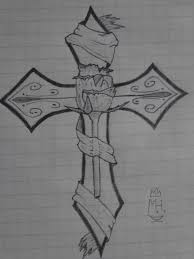 In the earlier post we have shown you some beautiful flower drawings, now in this post we have included. Rose Cross Drawing By Fragmentofself Dragoart Com
