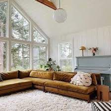 Interior Define On Instagram We Can T Imagine Any Other Sectional In Saraparsons Dreamy Space Interior Define Sofa Green Couch Living Room Interior Define