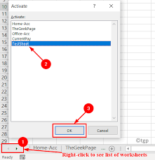 how to get back missing sheet tabs in microsoft excel