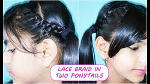 Check spelling or type a new query. How To Make Dutch Braid Hairstyles In Two Ponytail Pigtails Everyday Hairstyle For School Kids Youtube