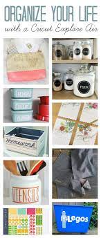 You can sell your creations online or in person. Home Organization Ideas To Make With A Cricut Atta Girl Says