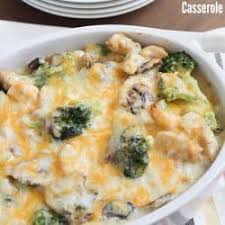 Skinny Chicken Broccoli Casserole Yummy Healthy Easy