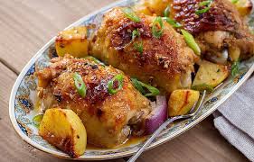 You might as well ask a parent to pick a favorite child. Baked Garlic Chicken And Potatoes Eatwell101