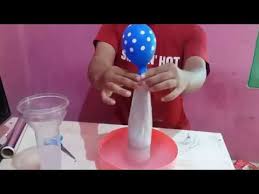 Membuat belon warna bon cor air mainan kembung, bermain cara membuat warna belon air botol làm mai. Cara Membuat Balon Terbang Sederhana Di Rumah How To Make A Simple Flying Balloon At Home Youtube
