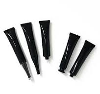 Black PE Plastic Eye Cream Tube 20ml Empty Lipgloss Tube Black Small  Squeeze Soft Cosmetic Tube for Cream Lotion Foundation