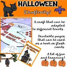 Halloween Craftivity Spanish Halloween Craftivity Craftivity Halloween Activities