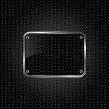 } css only frosted glass effect. Glossy Black Plate On A Metallic Stock Vector Colourbox