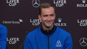 Latest news on daniil medvedev, including fixtures, live scores, results, injuries and progress in grand slam tournaments here. Laver Cup 2021 Novak Has To Work On It A Bit More Daniil Medvedev Teases Djokovic Over Wi Fi Eurosport