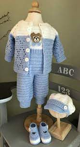 Baby Boy Diamond Outfit Crochet Pattern By Margaret Whisnant Crochet Baby Clothes Boy Crochet Baby Clothes Crochet For Boys